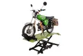Produktbild: TRUTZHOLM Hydraulikheber Motorradhebebühne 360 kg Nutzbreite 47 cm kleine Montagebühne Heber, Platzsparend, gummierte Spannvorrichtung, hydraulisch