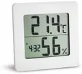 Produktbild: TFA Digitales Thermo-Hygrometer 30.5033.02, weiß