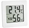 Produktbild: TFA Dostmann Hygrometer TFA Dostmann 30.5033.02 Thermo-/Hygrometer Weiß 30.5033.02