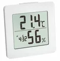 Produktbild: Thermometer Hygrometer digital 30.5033.02 Innentemperatur Luftfeuchtigkeit Uh...