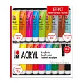 Produktbild: Marabu Acrylfarben Set EFFECT, 18 x 36 ml
