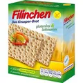 Produktbild: Filinchen Knusperbrot Glutenfrei und Laktosefrei, 100 g, je 9 Scheiben, 2 Pack