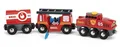 Produktbild: FEUERWEHRZUG aus Holz Züge BRIO Zug 33844 Eisenbahn Fire train