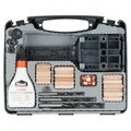 Produktbild: wolfcraft 4645000 Universal-Meisterdübler-Set - 78-Teilig