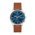 Produktbild: SKAGEN Holst Herrenuhr, Chronographenwerk mit Edelstahl- oder Lederarmband