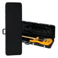 Produktbild: Gator Cases Hartschalen-Holzkoffer für elektrische Bassgitarren; passend für Fender Precision/Jazz Bass, & mehr (GWE-BASS), Schwarz