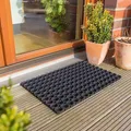Produktbild: Astra Fussmatte, Schwarz, Textil, 60x80 cm, Teppiche & Böden, Fuß & Stufenmatten, Fußmatten und Schmutzfangmatten
