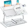 Produktbild: Betttisch, verstellbare Höhe Winkel X-Large Laptoptisch, Faltbare Laptop Tisc...