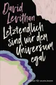 Produktbild: David Levithan / Letztendlich sind wir dem Universum egal /  9783733507404