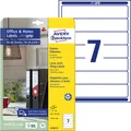 Produktbild: Avery-Zweckform Ordner-Etiketten L4760-10 38 x 192 mm Papier Weiß Permanent h...