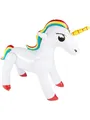 Produktbild: Smiffys Aufblasbares Einhorn, Weiß, 90 cm/35 Zoll Halloween