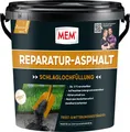 Produktbild: MEM Reparatur Asphalt schwarz, 10 kg Schlagloch-Ex Mischgut