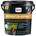 Produktbild: MEM Reparaturasphalt 10 kg Reparatur Asphalt Kaltasphalt Gebrauchsfertig