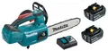 Produktbild: Makita DUC254Z Top Handle Akku-Kettensäge 25cm 18V mit 2x Akku 5Ah + Ladegerät