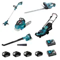 Produktbild: MAKITA Garten Combo Kit 18V DUC254 DUH523 DUR193 DUB186 DLM330 4x 3Ah 2x DC18RC