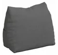 Produktbild: vidaXL Rückenkissen Rückenkissen Dunkelgrau 45 x 20 x 35 cm Stoff, 1-tlg.