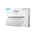 Produktbild: Callaway Golfball SUPERSOFT 25 Blau Splatters 1 Dutzend 2-Teiliges Design