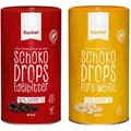 Produktbild: 1 x Weiße Schokodrops mit finnischem Xylit (750g) + 1 x Schokodrops mit finnischem Xylit Dose (750g)