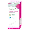 Produktbild: Masmi, Bio-Tampons mit Applikator, 100 % Bio-Baumwolle, LEICHT, 18 Stück.