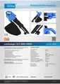 Produktbild: Guede Güde Laubsauger GLS 3000 Vario – Laubbläser, Häcksler, Sauger – leistungsstark, robust, vielseitig – für Garten, Rasenpflege, Laub häckseln 94381