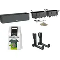 Produktbild: Lechuza® Balkonkasten Balconera 79 cm x 19 cm x 19 cm Granit Starter-Set