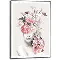 Produktbild: Reinders Wandbild 50 x 70 cm Floral Lady Sweet Holz Rosa