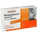 Produktbild: Paracetamol ratiopharm 250mg