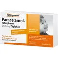 Produktbild: PARACETAMOL-ratiopharm 250 mg Zäpfchen 10 St