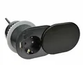 Produktbild: DesignLight Möbel-Einbausteckdose SLIDEBOX schwarz mit USB A und USB C/Tischsteckdose, SLIDEBOX-CZ-DE-UAC-01