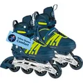 Produktbild: Inline Skates Comfort Gr. 29-34, Inline-Skates blau/gelb