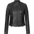 Produktbild: Rock Creek Lederjacke Schwarz
