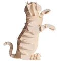 Produktbild: Fridolin 3D Papiermodell Katze weiß