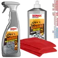 Produktbild: Sonax Caravan Set Schnellversiegelung, Politur und 2x Mikrofasertuch aussen
