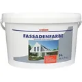 Produktbild: Wilckens Fassadenfarbe Kunststoff Dispersionsfarbe weiss für innen und außen 5 Liter - Weiß
