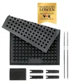 Produktbild: *KITCHBO Starter Set Silikon Backmatte Backunterlage 2x Spieße 4x Steine Schwamm