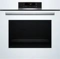 Produktbild: BOSCH SER4 Einbau-Pyrolyseofen - HBA572BW3F - Weiß - 4-Glas-Kalttür - 59,4 x 54,8 x 59,5 cm