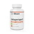 Produktbild: GymBeam Kollagen Kapseln (Typ II) - Hochdosiert, 40 mg pro Tagesdosis, unterstützung für Bewegungsapparat, hochdosiert, mit Vitamin C und D, für die Hydratation und Elastizität des Knorpels, 60 caps