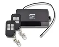 Produktbild: Universal Funkempfänger Schartec für Garagentorantrieb - 433 MHz Funk inkl. 2 x Handsender | Funk Empfänger Set für Torantrieb Garagentor: Hohe Kompatibilität, einfache Installation!