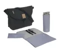 Produktbild: Lässig Green Label Manu Messenger Bag Wickeltasche Tasche Black schwarz Neu