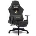 Produktbild: Symino Gaming Stuhl Bürostuhl verstellbare Armlehnen Rückenlehne 200 kg schwarz