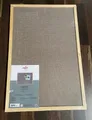 Produktbild: Zeller Pinwand Holz Leinen/Kiefer 60x40cm