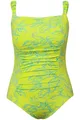 Produktbild: Ulla Popken große Größen Badeanzug 58 limette Badeanzug Belly Control Softcups