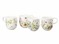 Produktbild: Rosenthal Becher Brillance Grand Air Mixed Becher mit Henkel Set 4tlg, Bone China