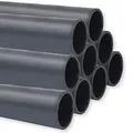 Produktbild: PVC Rohr PN10, Stange 1m x 50mm, PVC-U Druckrohr Fitting Kleberohr Muffe Pool Schwimmbecken, Menge: 9 Stück