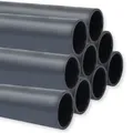 Produktbild: 9er Set PVC Rohr PN10, Stange 1m x 50mm Druckrohr Fitting Pool Schwimmbecken