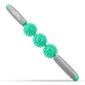 Produktbild: Igelball Massageroller mit Griff 40cm Massageroller mit 3 Bällen Massagerolle...