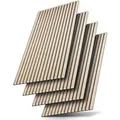 Produktbild: JUSKYS Wandpaneele Akustik 4er Set (120x60 cm, Eiche Natur Hell)