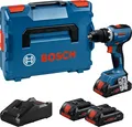 Produktbild: Bosch GSR 18V-65 Akku-Bohrschrauber + 3x 4,0Ah ProCORE Akku + L-BOXX, 06019N3208