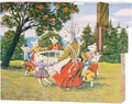 Produktbild: Würfelpuzzle Märchen 17,5 x 14 x 3,5 cm, Holz, 20 Würfel, Holzkasten, per Stück