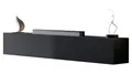 Produktbild: Mirjan24 TV Lowboard Cholon 200, Griffloses Öffnungssystem, 2 Klappe/Tür, TV Board Sideboard, Unterschrank, Fernsehschrank, TV Tisch, Fernsehtisch (Schwarz)